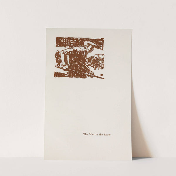 The Men in the Snow by Theodore Dreiser
