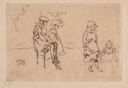 The Menpes Children (1887) — size preview