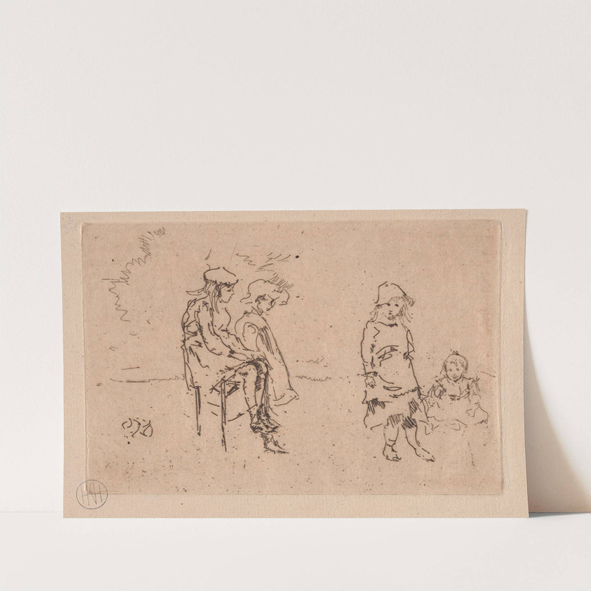The Menpes Children (1887) by James Abbott McNeill Whistler