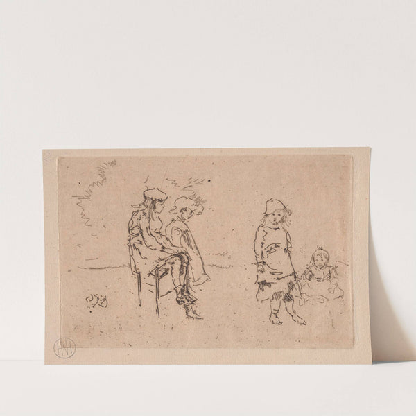 The Menpes Children (1887) by James Abbott McNeill Whistler