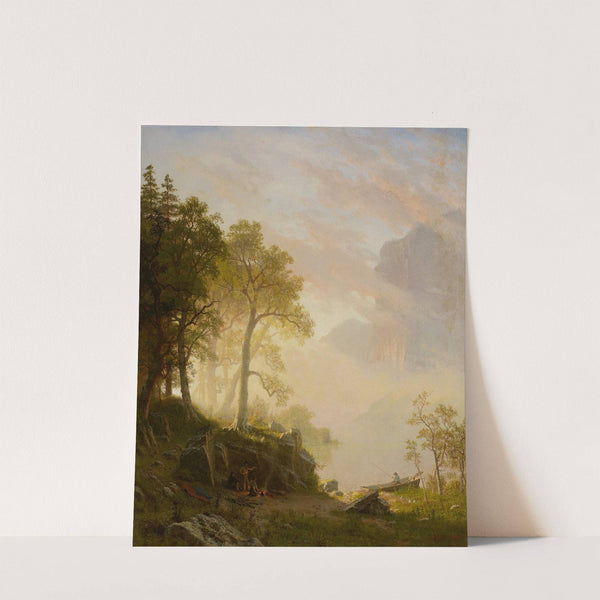 The Merced River in Yosemite (1868) by Albert Bierstadt