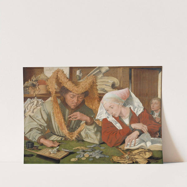 The Merchant and his Wife (1540) by Marinus Van Reymerswale