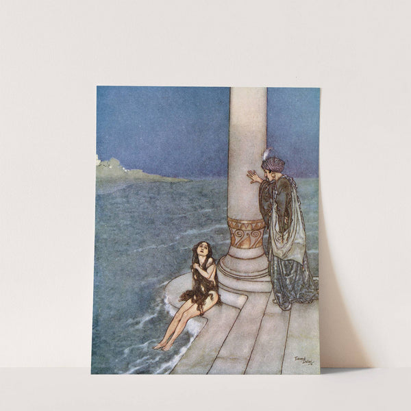 The Mermaid Pl 4 (1911) by Edmund Dulac