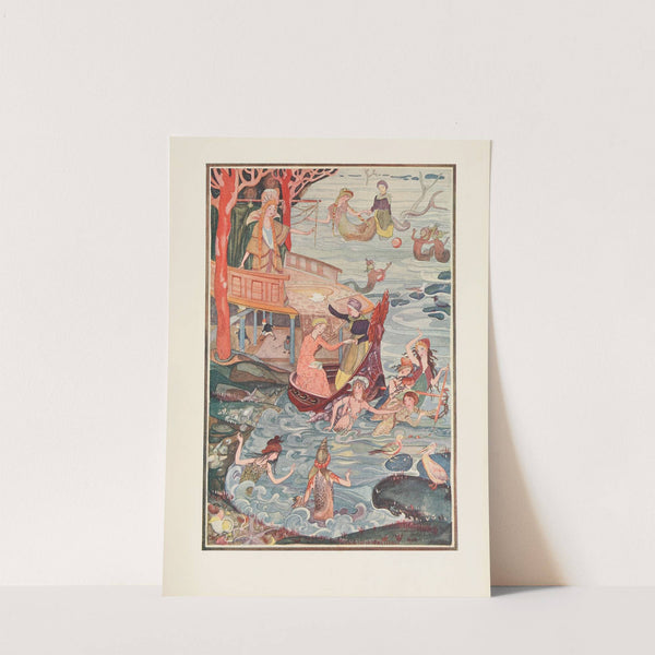 The Mermaid, the Mother, and her Daughter by Jean de Bosschère