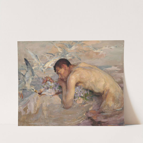 The merman and the maid by James Jebusa Shannon