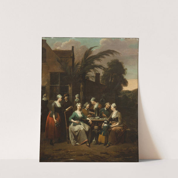 The merry Company by Jan Baptist Lambrechts