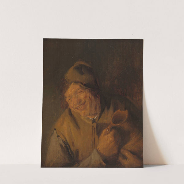 The Merry Peasant (c. 1646) by Adriaen van Ostade