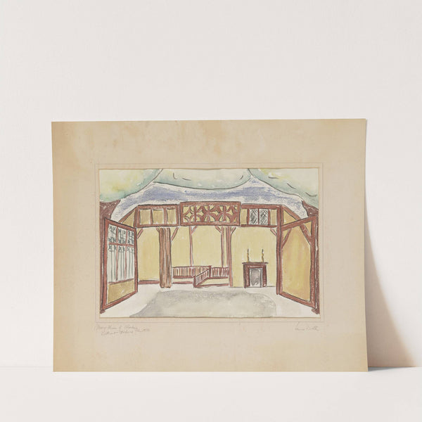 The Merry Wives of Windsor: Interior Set (1934-1943) by James Doll