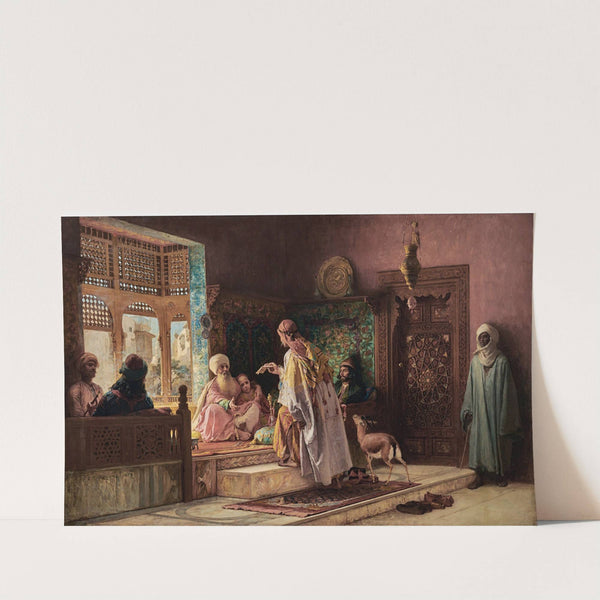 The Messenger (1879) by Frederick Arthur Bridgman