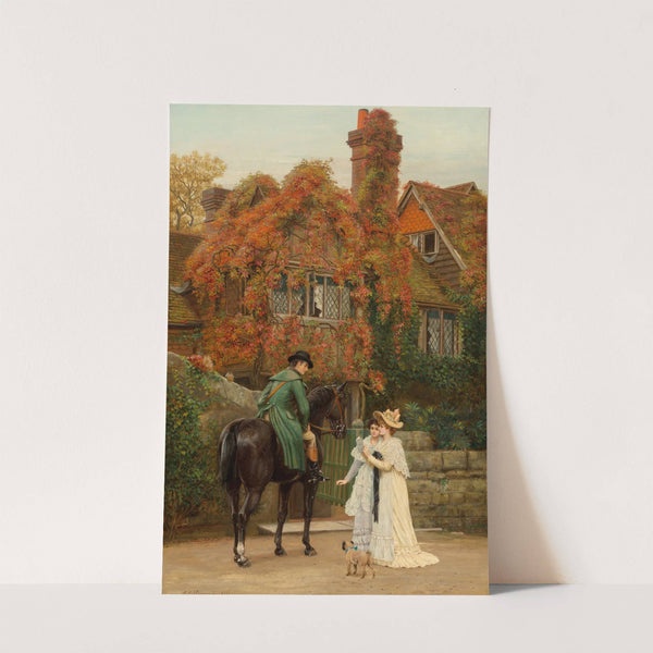 The messenger (The heiress) by Arthur Longley Vernon