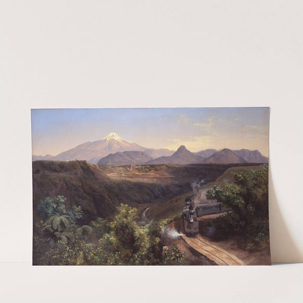 The Metlac Ravine by José María Velasco