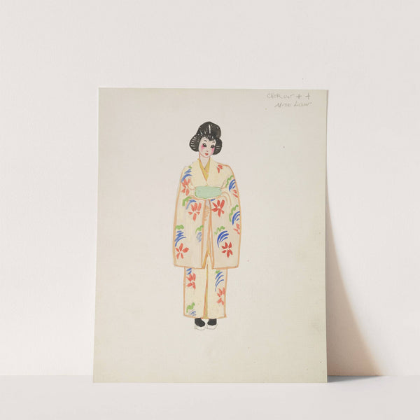 The Mikado: Chorus #4 Miss Law (1934-1943) by Maxine Borowsky