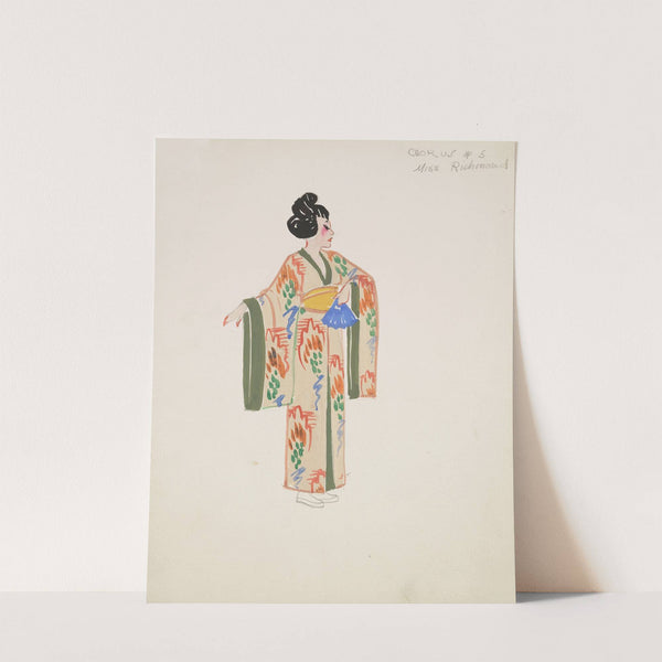 The Mikado: Chorus #5 Miss Richmond (1934-1943) by Maxine Borowsky