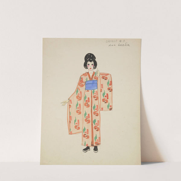 The Mikado: Chorus #9 Miss Leslie (1934-1943) by Maxine Borowsky