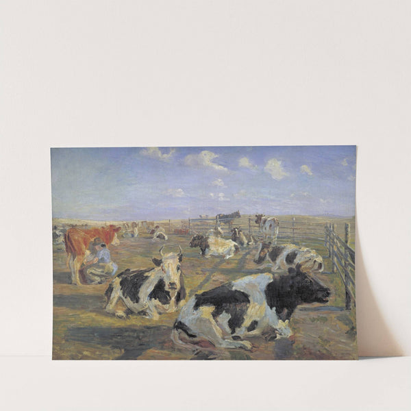 The Milking Place at Meilgård by Theodor Philipsen