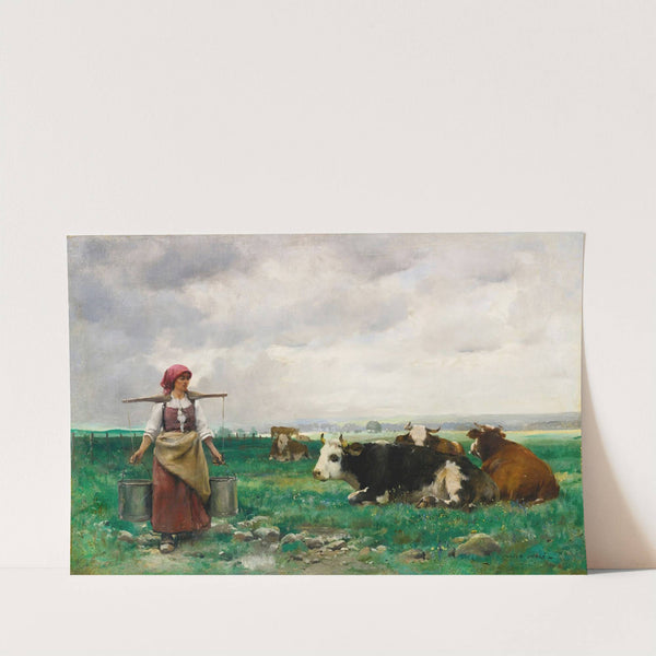 The Milkmaid by Julien Dupré