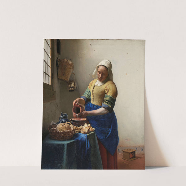 The Milkmaid by Johannes Vermeer