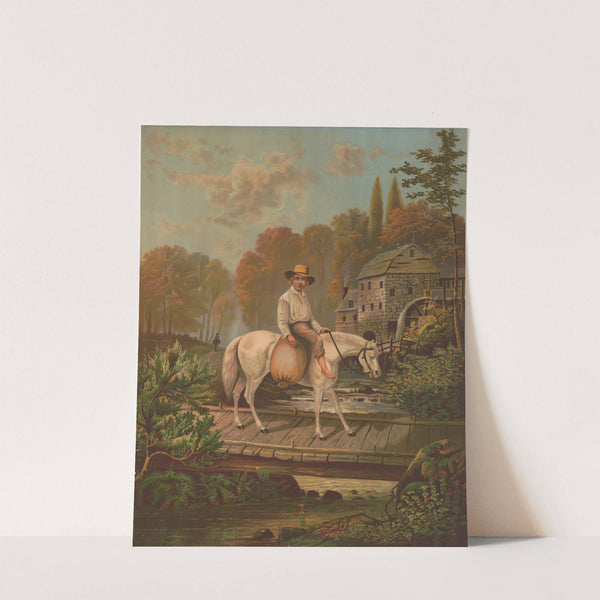 The mill boy (1880) by Krebs Lith. Co