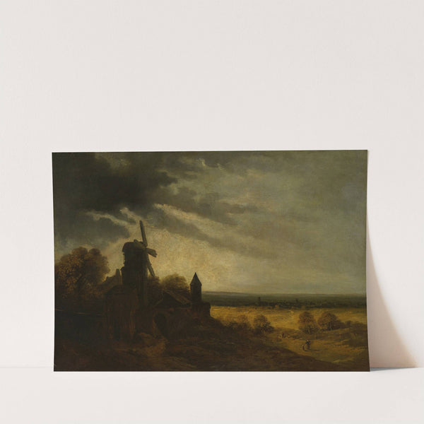 The Mill of Montmartre (ca. 1820) by Georges Michel