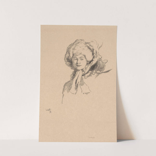 The Millamant or Bonnet and Powder by William Rothenstein