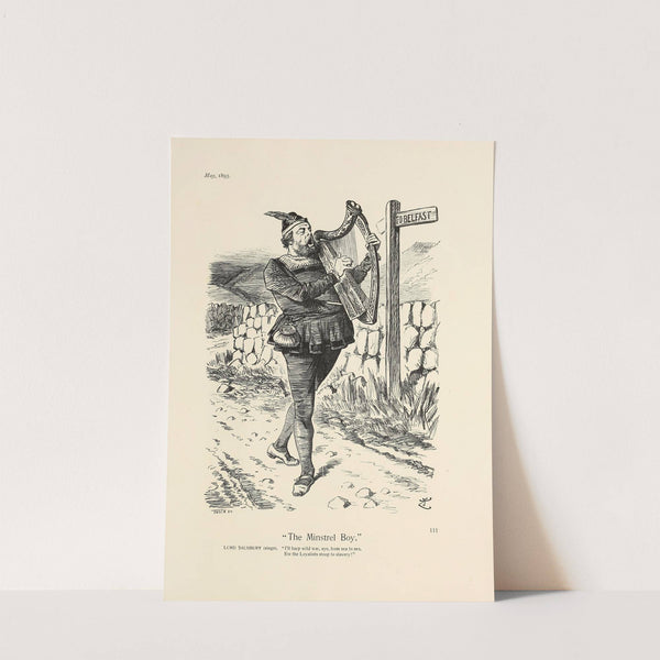 The Minstrel Boy by Sir John Tenniel