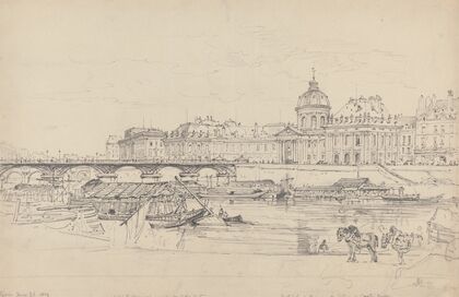 The Mint, Pont des Arts and L’Institut de France, Paris — size preview