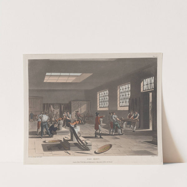The Mint (1809) by Thomas Rowlandson