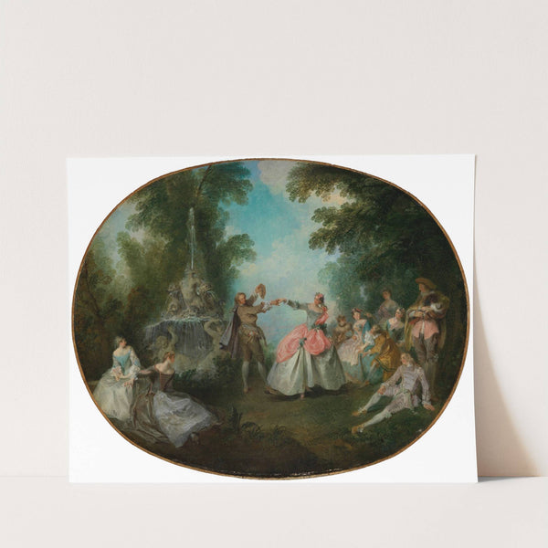 The minuet by Nicolas Lancret