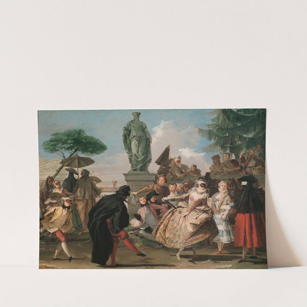 The Minuet (1756) by Giovanni Domenico Tiepolo