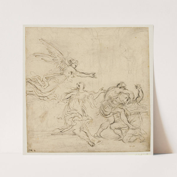 The miracle of Saint Agnes by Alessandro Algardi