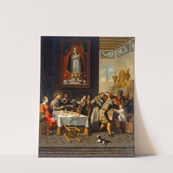 The Miracle Of Saint Francís Of Assisi by José Juárez