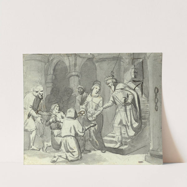 The Miracle of the Flowers of Saint Casilda by Mariano Fortuny Marsal