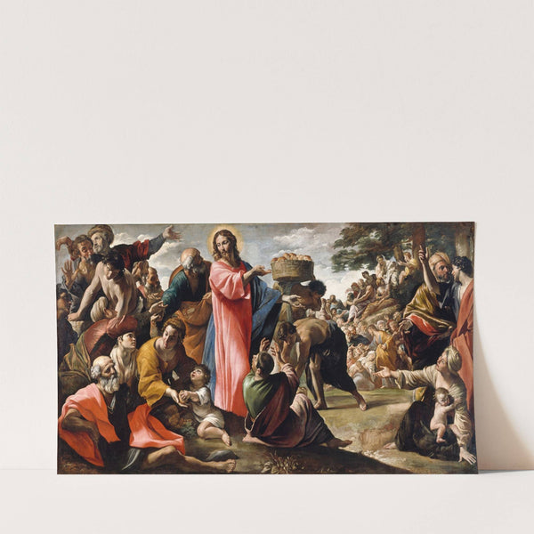 The Miracle of the Loaves and Fishes (1624-1625) by Giovanni Lanfranco