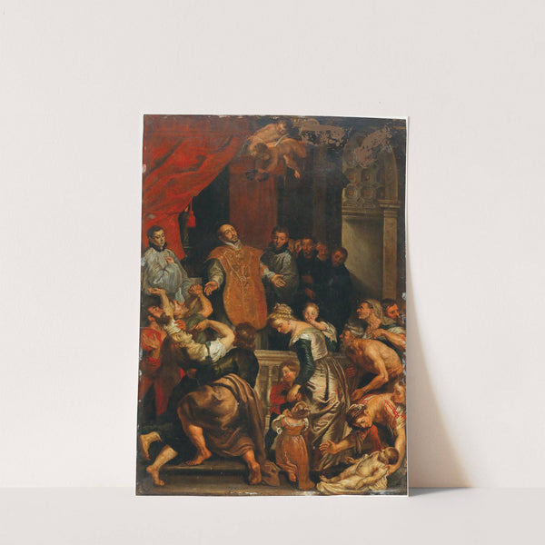 The Miracles of Saint Ignatius of Loyola by Follower of Peter Paul Rubens