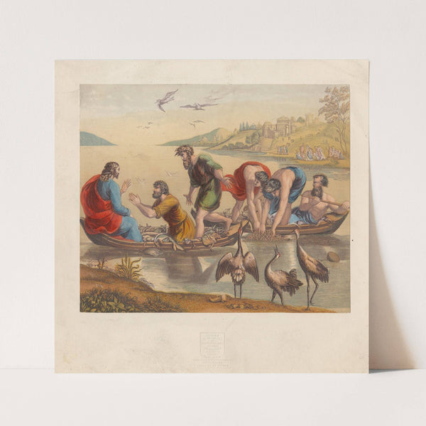 The Miraculous Draught of Fishes (1855) by George Baxter