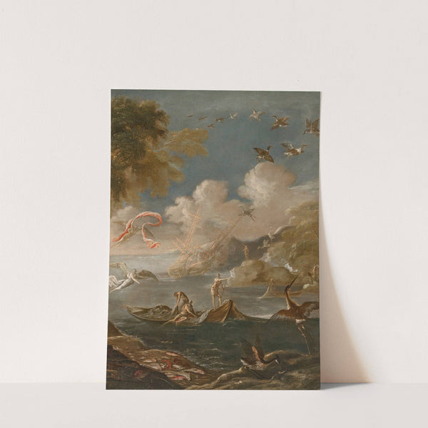 The Miraculous Draught of Fishes by Agostino Tassi