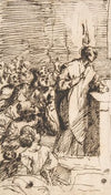 The Miraculous Mass of Saint Martin of Tours with the Apparition of a Ball of Fire above His Head