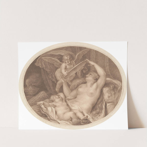 The Mirror of Love (1788) by Giovanni Battista Cipriani