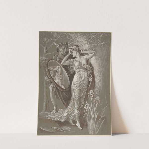 The Mirror of Venus, or L’Art et Vie (Art and Life) (ca. 1890) by Walter Crane