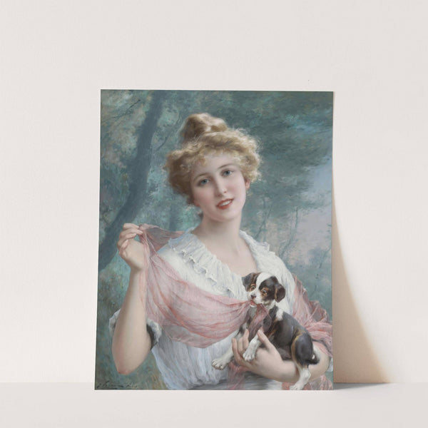 The Mischievous Puppy (1915) by Emile Vernon