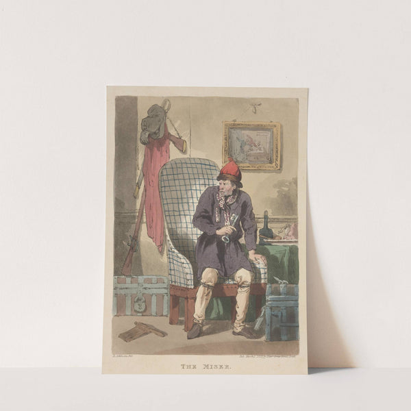 The miser (1819) by John Augustus Atkinson