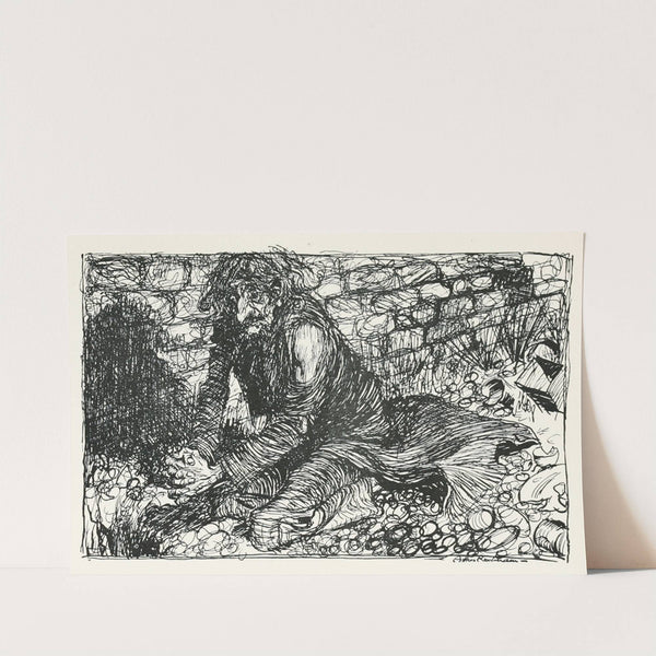 The Miser (1912) by Arthur Rackham