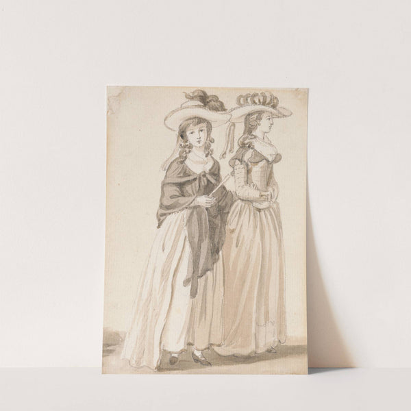 The Misses Sandby of Norwich by Paul Sandby