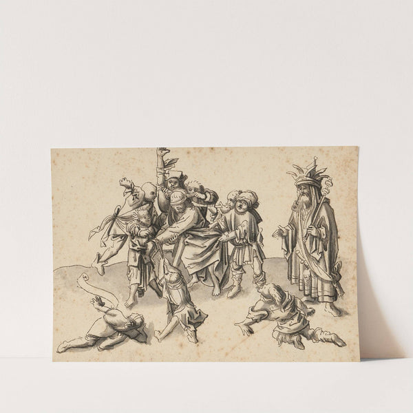 The Mocking of Chris by Workshop of Hans Holbein the elder