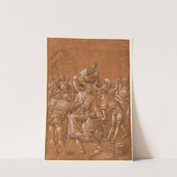 The Mocking of Christ (1513–1514) by Niklaus Manuel