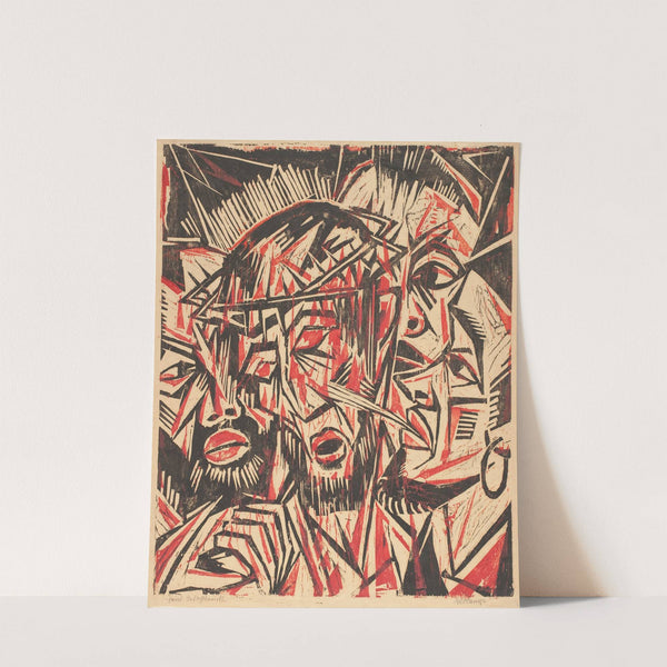 The Mocking of Christ (1919) by Otto Lange