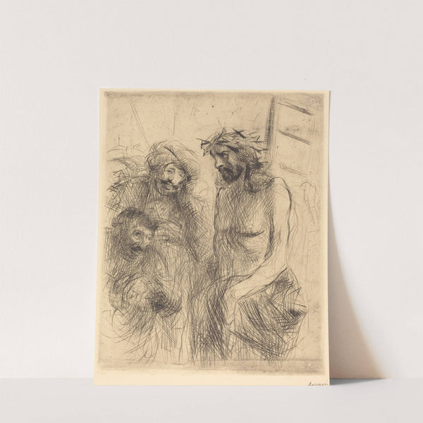 The Mocking of Christ (1909) by Jean-Louis Forain