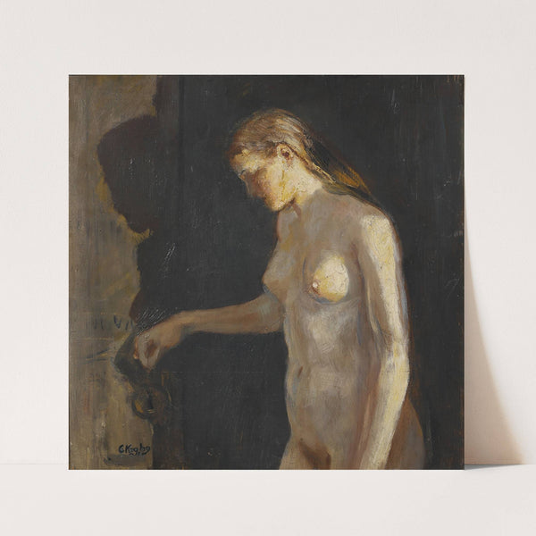The Model by Christian Krohg