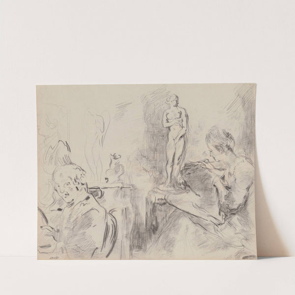 The Model by James Ensor