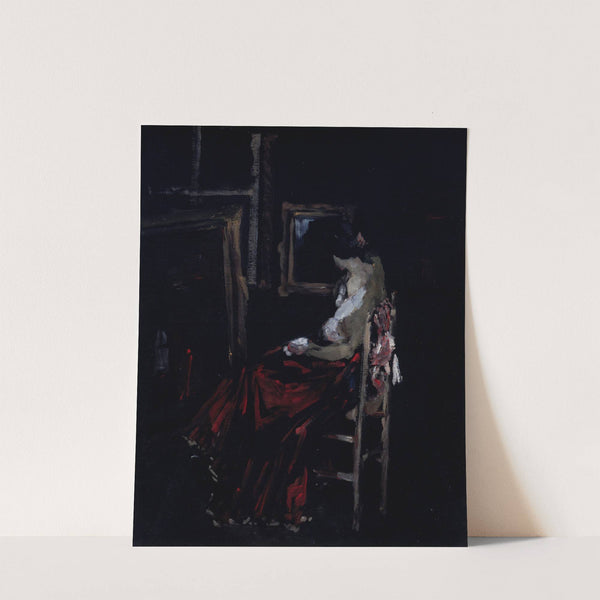 The Model by Robert Henri